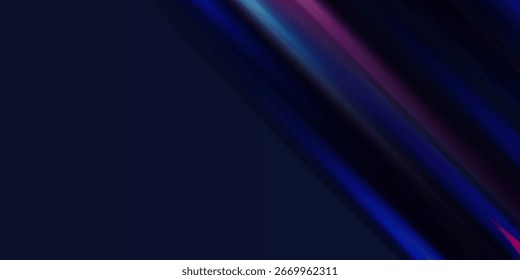 Digital neon gradiente papel de parede com listras de luz vertical vívidas em estilo futurista escuro.