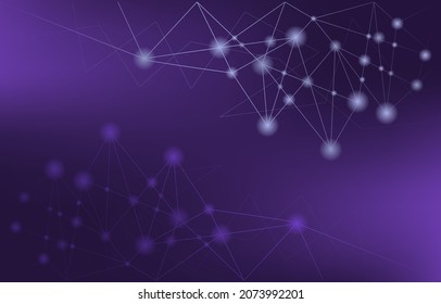 Digital Network Connection Internet Technology Abstract Vector Background