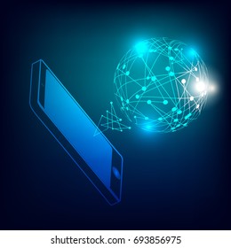 Digital Network Connections, Technology Background.