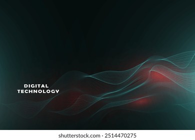 Rede Neural Digital. Comunicação digital. Conceito de Inteligência Artificial Inteligência Tecnologia Aprendizagem Profunda. Apresentação da Ciência e Tecnologia. Vetor.