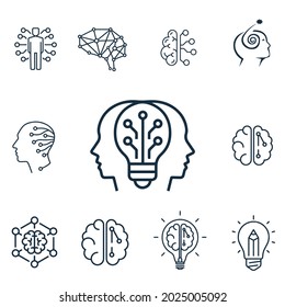 logotipo de neuronas digitales. neurona biológica. símbolo de modelo de neurona artificial.