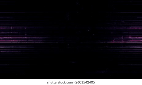 Digital noise. Abstract distortion static texture. Vector. Minimalistic digital glitch art. pixel graphics. VHS grainy texture. Black background. Retro game aesthetics backdrop.