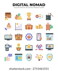 Ícones Nômades Digitais. Guia definitivo para funcionários remotos