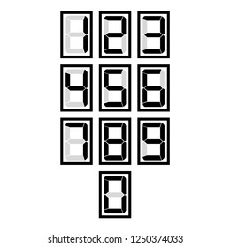 Digital number keypad, keyboard, dialer