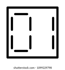 Digital Number Meter 