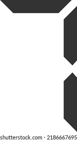 Digital numbers for your design
