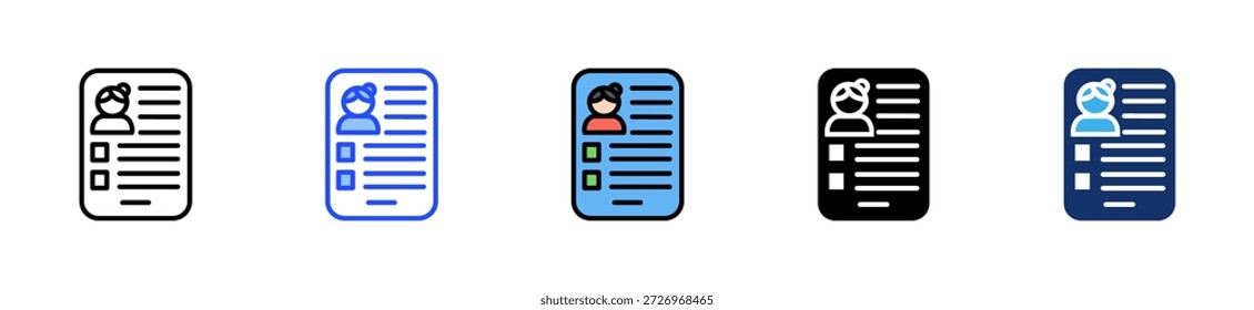Digitale Onboarding Icon Kollektion mit mehreren Stilen