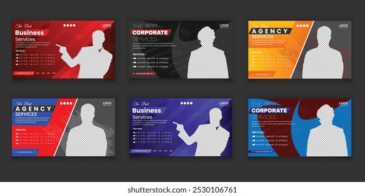 Digital Online Business Ideas Thumbnail, Abstract Thumbnail With Modern Editable Custom Template Banner Design