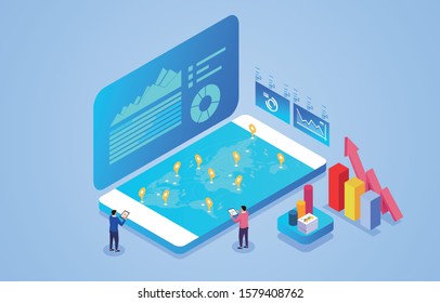 Digital online data analysis for smartphones