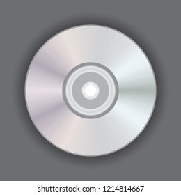 Digital optical disc data storage. DVD or CD disc