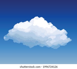 Digital Paint Clouds Set para la construcción de paisajes y activos relacionados con juegos