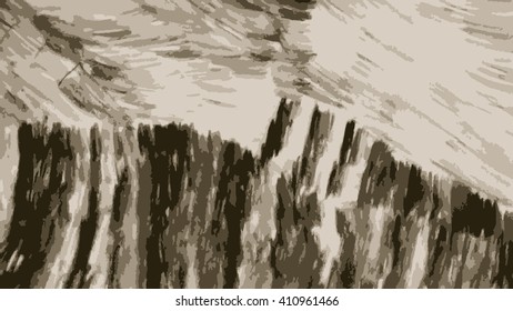 Digital painting abstract background.