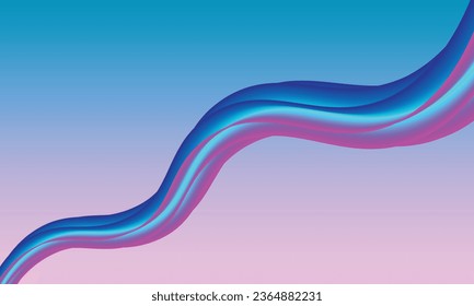 Digital painting design for your wall accessories in pink and blue liquid texture.