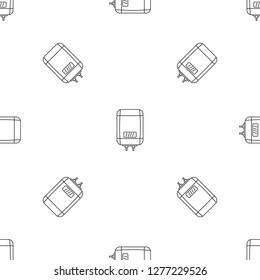 Digital panel boiler icon. Outline illustration of digital panel boiler vector icon for web design isolated on white background