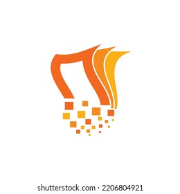 Digital Paper Printing Logo Design