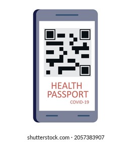 digital passport vaccine covid 19 icon