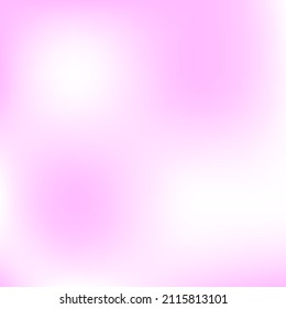 Digital Pastel Barbie Minimal Design Picture. Vector Fashion Bright Pink Gradient Mesh. Vibrant Color Empty Liquid Soft Blurry Background. Light Trendy Watercolor White Smooth Gradient Background.