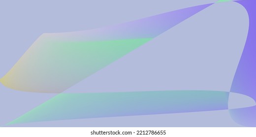 Digital Pastel Futuristic Rainbow Illustration. Shape Modern Minimal Color Dark Gradient Mesh. Layers Lavender Smooth Fluid Smooth Surface. Dynamic Multicolor Purple Violet Office Background.