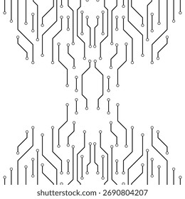 Digital Pathways: An abstract representation of a circuit board.