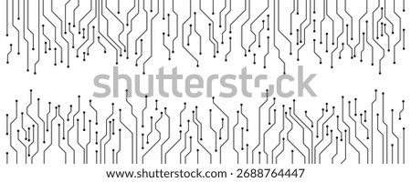 Digital Pathways: An abstract representation of a circuit board.