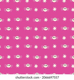 Digital pattern design, halloween concept. perfect for wallpaper, cover, fashion, print, banner etc