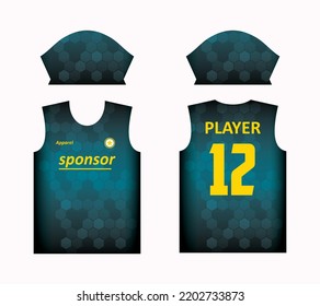 digital pattern design for jersey printing t-shirts