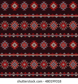 Digital Pattern - Tribal Navajo. Ethnic boho seamless pattern. Print. Repeating background. Cloth design, wallpaper.