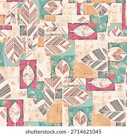 Fondo de pantalla de patrón digital y diseño de acuarela de patrón de textura abstracta anormal