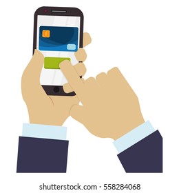 digital payment economy icon image vector illustration design 