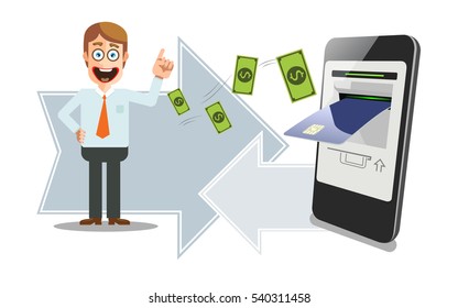 Digital Payment Gateway, The electronic transfer of money from one bank account to another via Mobile banking.
