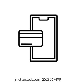 Ein digitales Zahlungssymbol, das Online-Transaktionen oder E-Commerce symbolisiert.