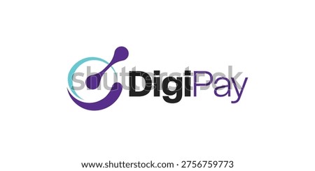 Digital Payment Logo Design for Fintech and Online Transaction Branding