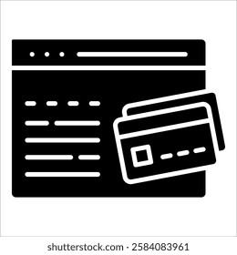 Digital Payments Icon Element For Design