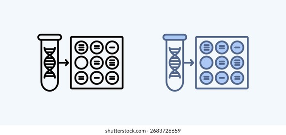 Digital Pcr Multiple Style Icon Collection