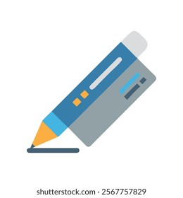 Digital Pen Icon for Creative Design Applications