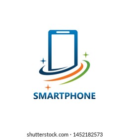 Digital Phone Logo Template Design Vector, Emblem, Design Concept, Creative Symbol, Icon
