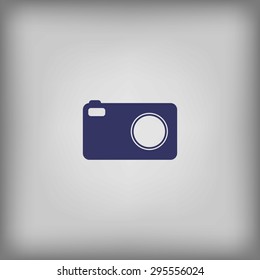 Digital photo camera icon