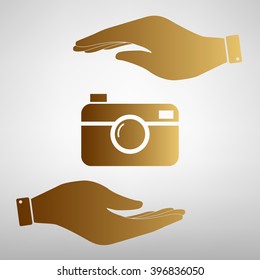 Digital photo camera icon