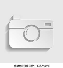 Digital photo camera icon