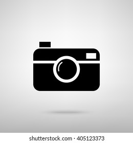 Digital photo camera icon