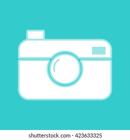 Digital photo camera icon