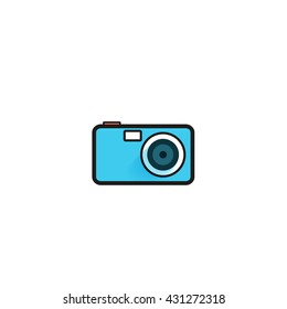 digital photo camera icon