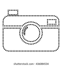 Digital photo camera sign