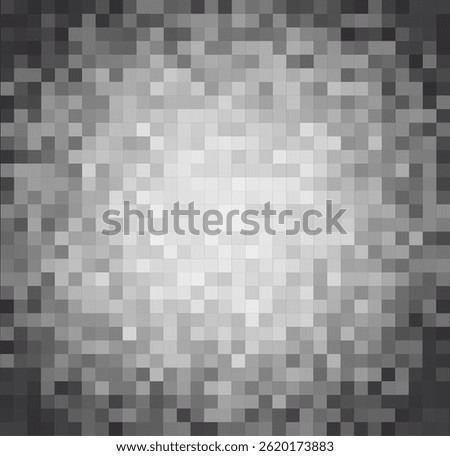 Digital Pixel Blur for Explicit Censorship, Adult Content Hiding or Anonymity. Vector Illustration.