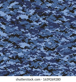 Blue Pixel Camouflage Images Stock Photos Vectors Shutterstock