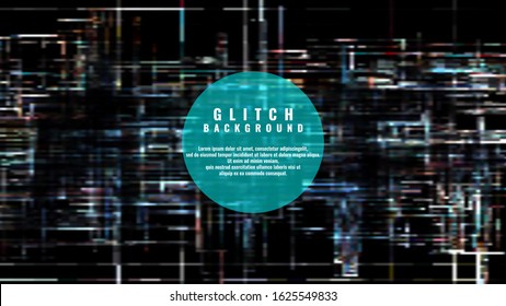 Digital Pixel Noise. Glitch Error background