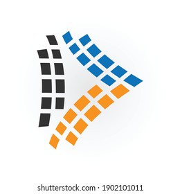 Digital Playback Icon - Rectangle Icon 