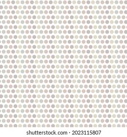 digital polka dot seamless pattern paper, vector illustration.