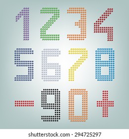 digital polygonal number set