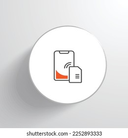 Diseño vectorial de iconos de portales digitales